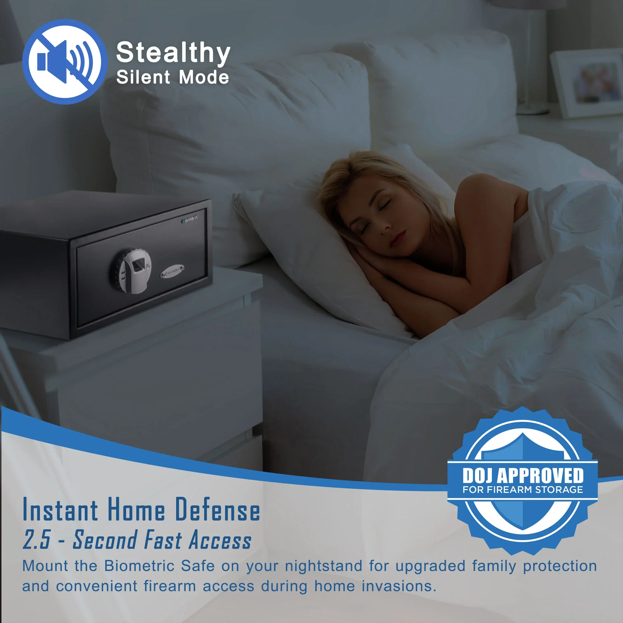 0.79 Cu. ft Biometric Security Safe | AX11224 - Image 13
