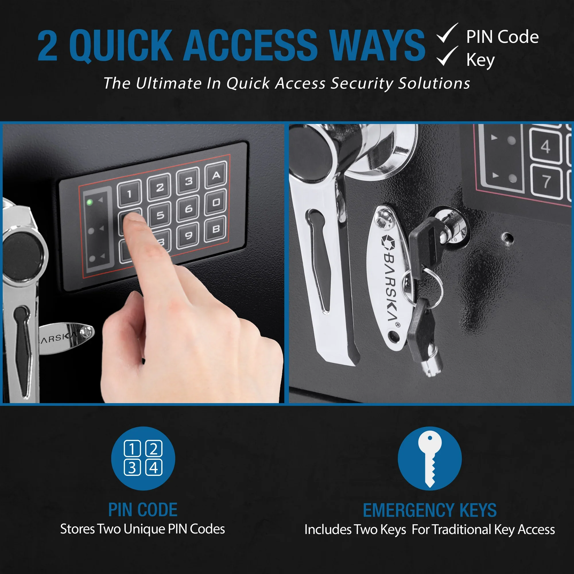 1.1 Cu. ft Keypad Depository Safe | AX11930 - Image 8