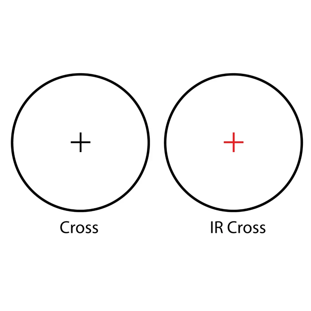 1-3x30mm Electro Sight Cross IR Rifle Scope with Integrated Weaver/Picatinny Rails | AC11396 - Image 2