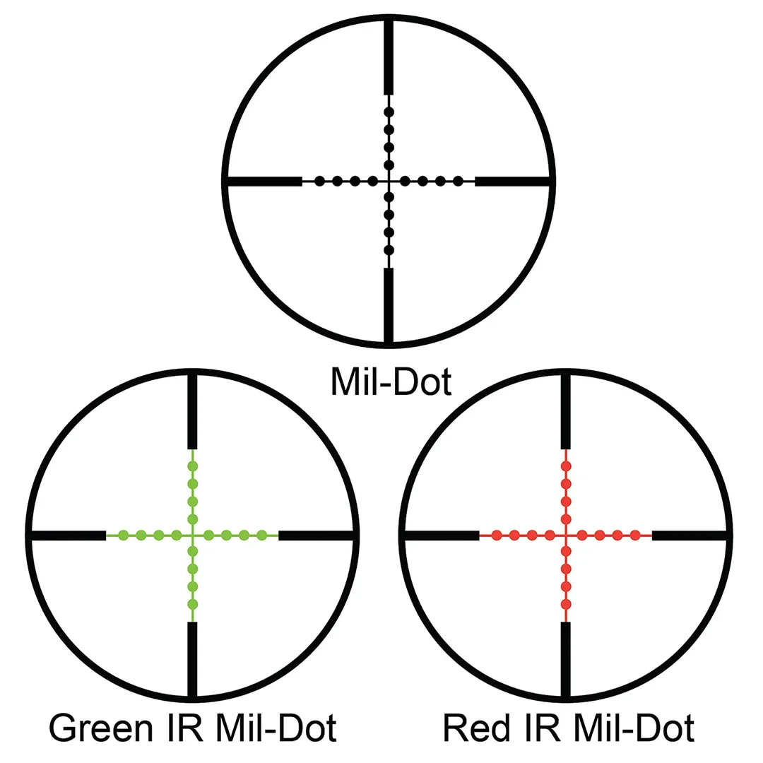 1-4x28mm SWAT-AR IR Mil-Dot Rifle Scope with Cantilever Mount | AC11872 - Image 2