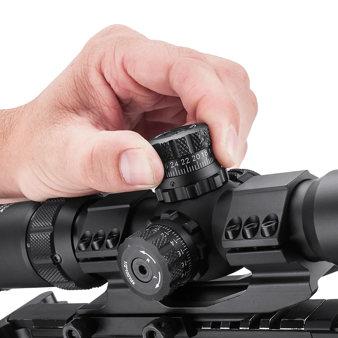 1-4x28mm SWAT-AR IR Mil-Dot Rifle Scope with Cantilever Mount | AC11872 - Image 6
