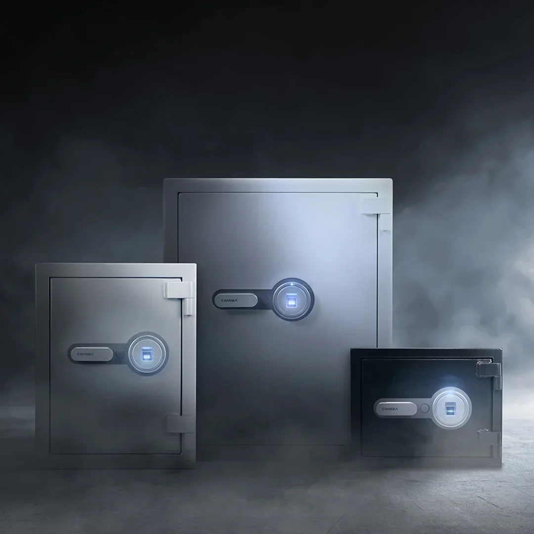 1.64 Cu. ft Biometric Fireproof Security Safe, Grey | AX13494 - Image 14