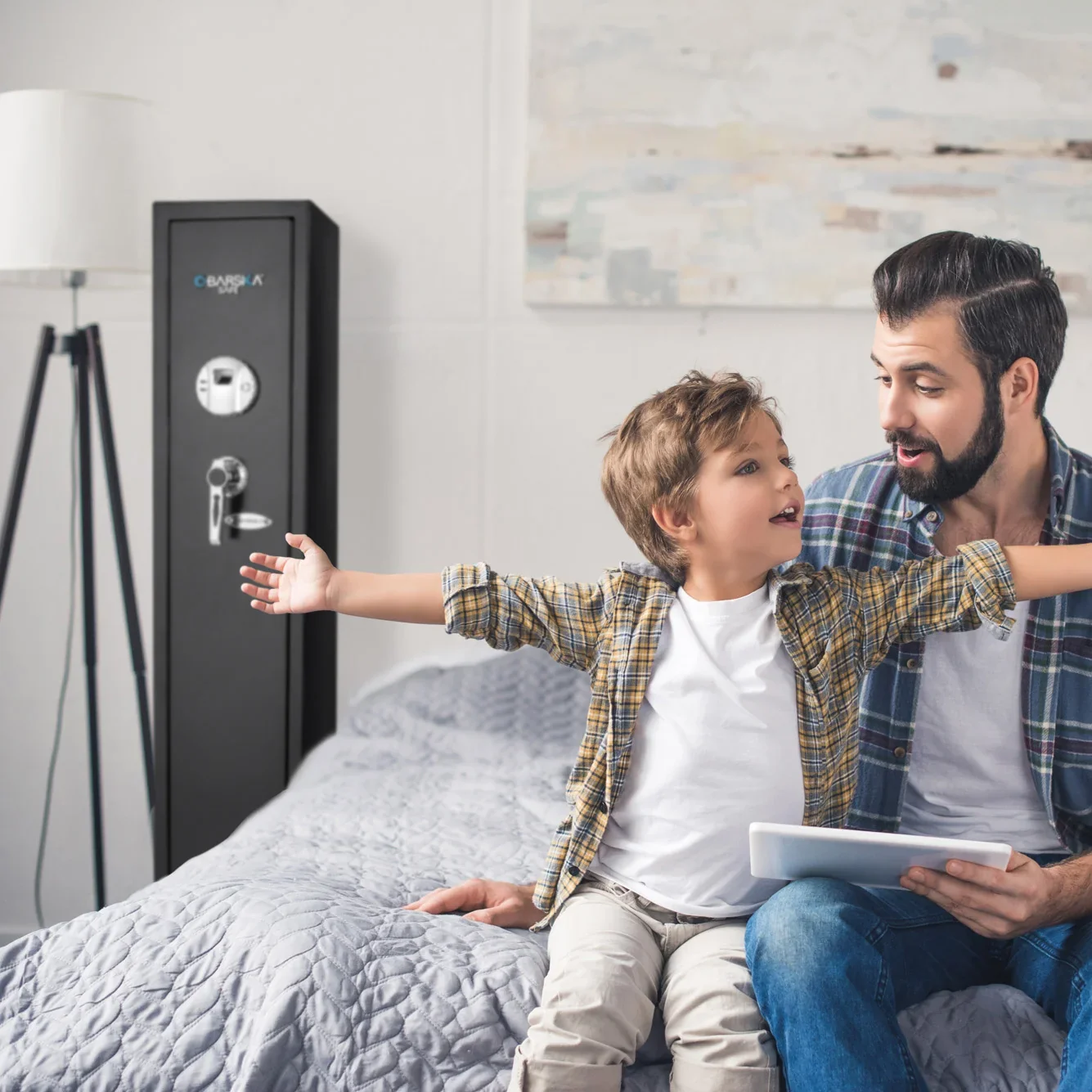 1.83 Cu. ft Biometric Safe, DOJ Approved | AX11652 - Image 13
