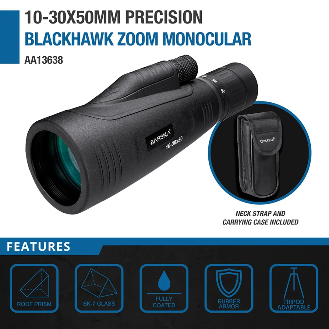 10-30x50mm Precision Blackhawk Zoom Monocular | AA13638 - Image 10