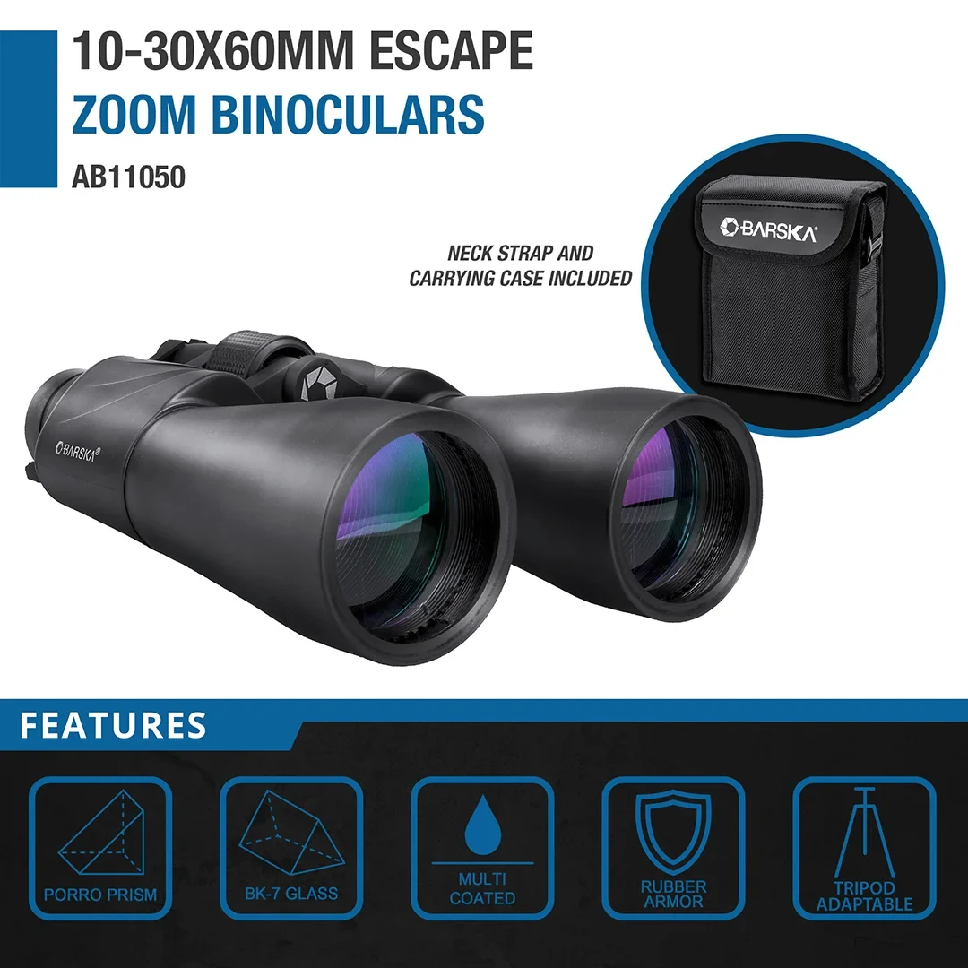 10-30x60mm Escape Zoom Binoculars | AB11050 - Image 6