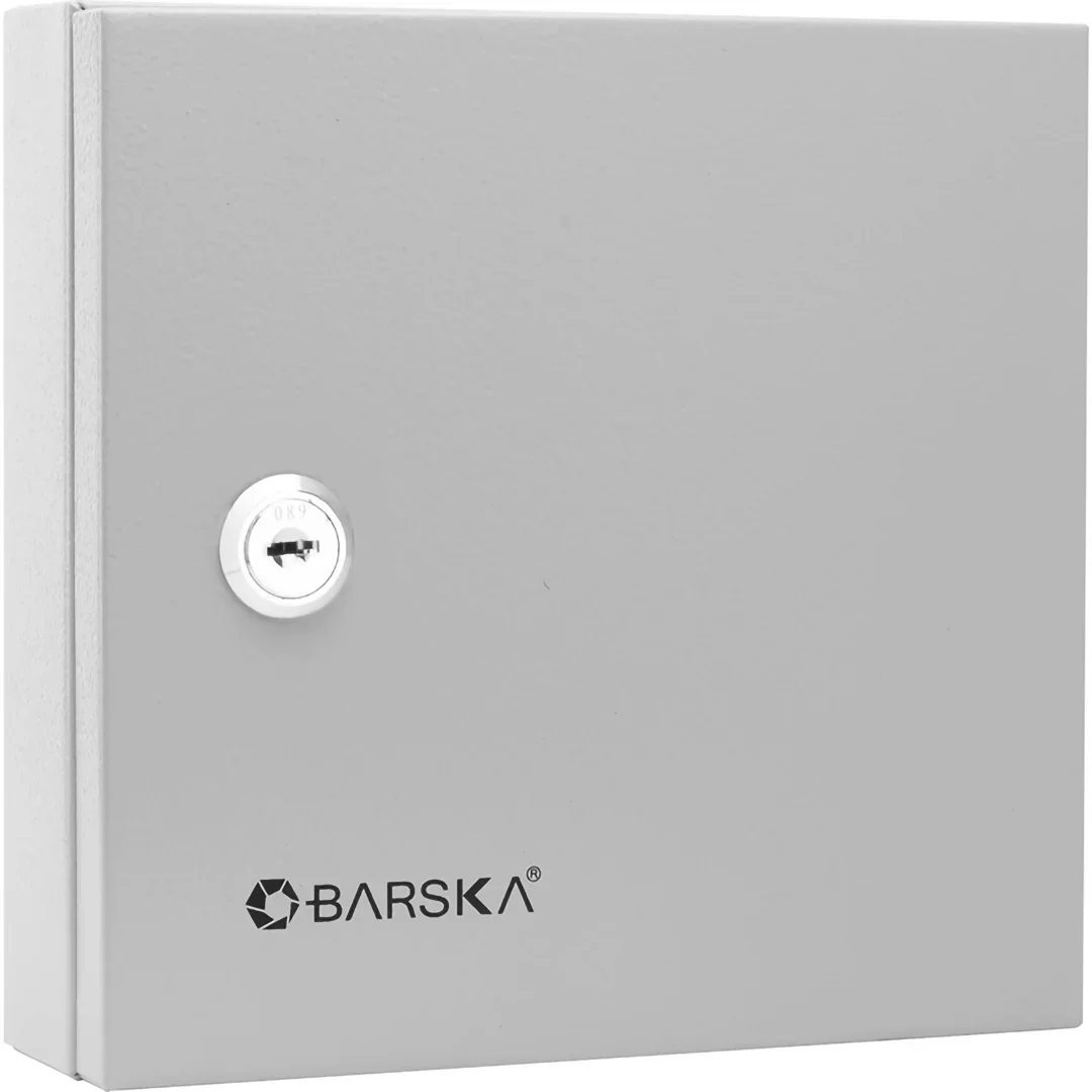 10 Capacity Fixed Position Key Cabinet with Key Lock, White Tags | CB13362 - Image 4