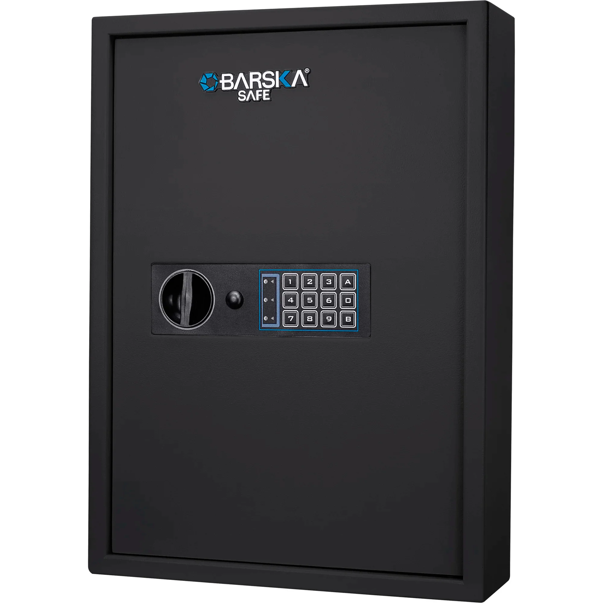 100 Capacity Fixed Position Key Cabinet Digital Keypad Wall Safe, Black | AX13370 - Image 2