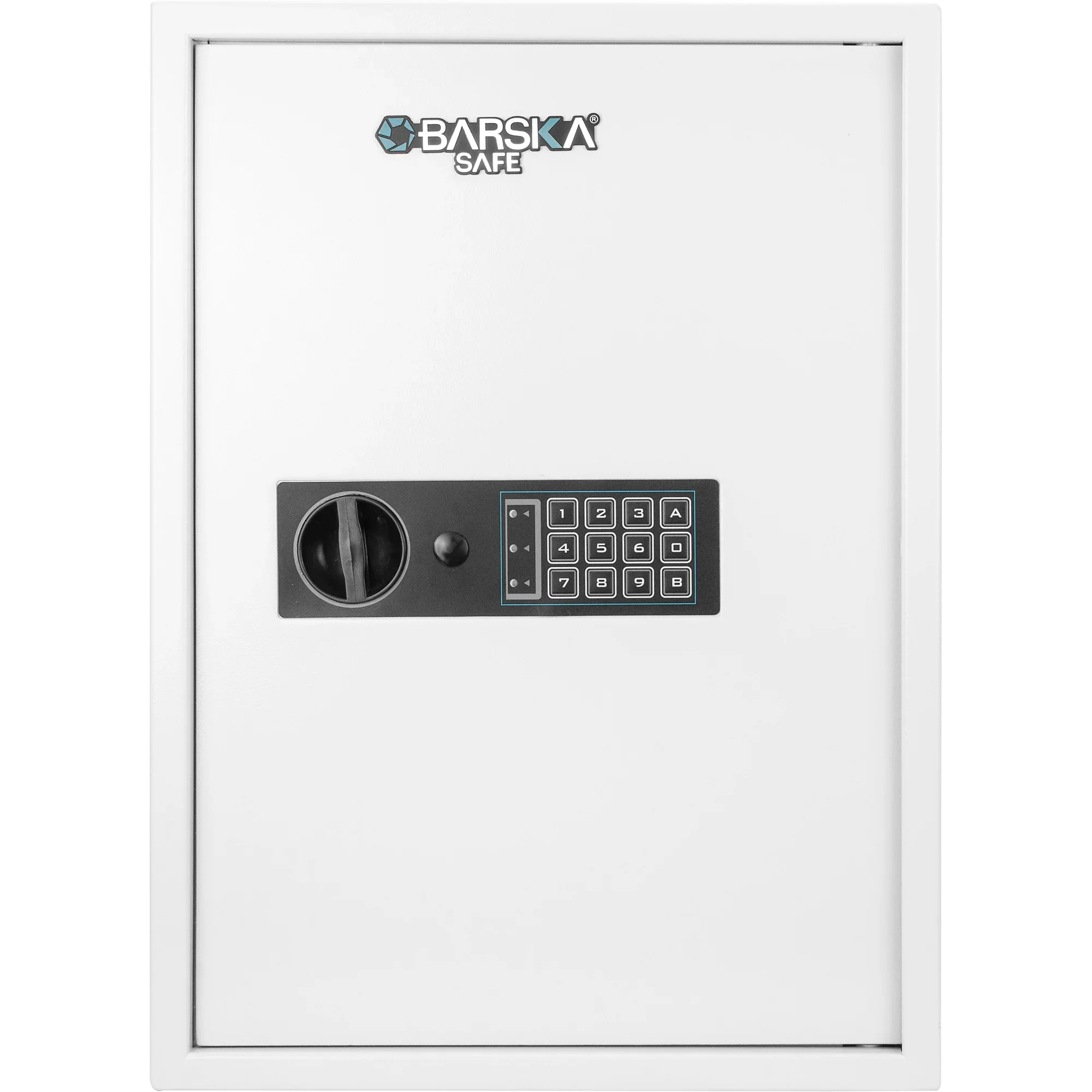 100 Capacity Fixed Position Key Cabinet Digital Keypad Wall Safe, White | AX13262 - Image 3