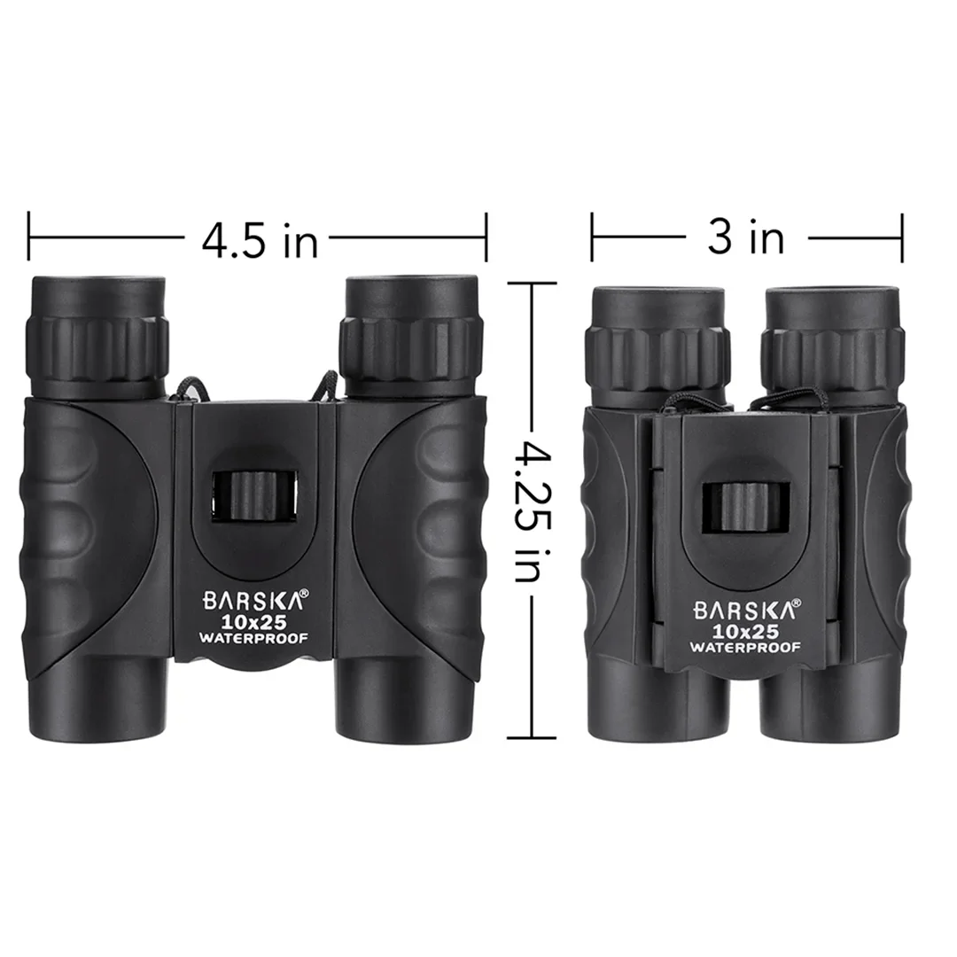 10x25mm Blueline Colorado Compact Waterproof Binoculars, Available in 5 Colors | AB12725, AB12418, AB12726, CO10696 - Image 7