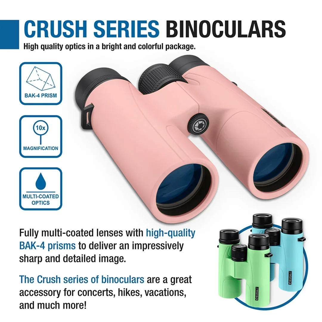 10x42mm Crush Series Binoculars, Available in 3 Colors | AB12974, AB12976, AB12978 - Image 20
