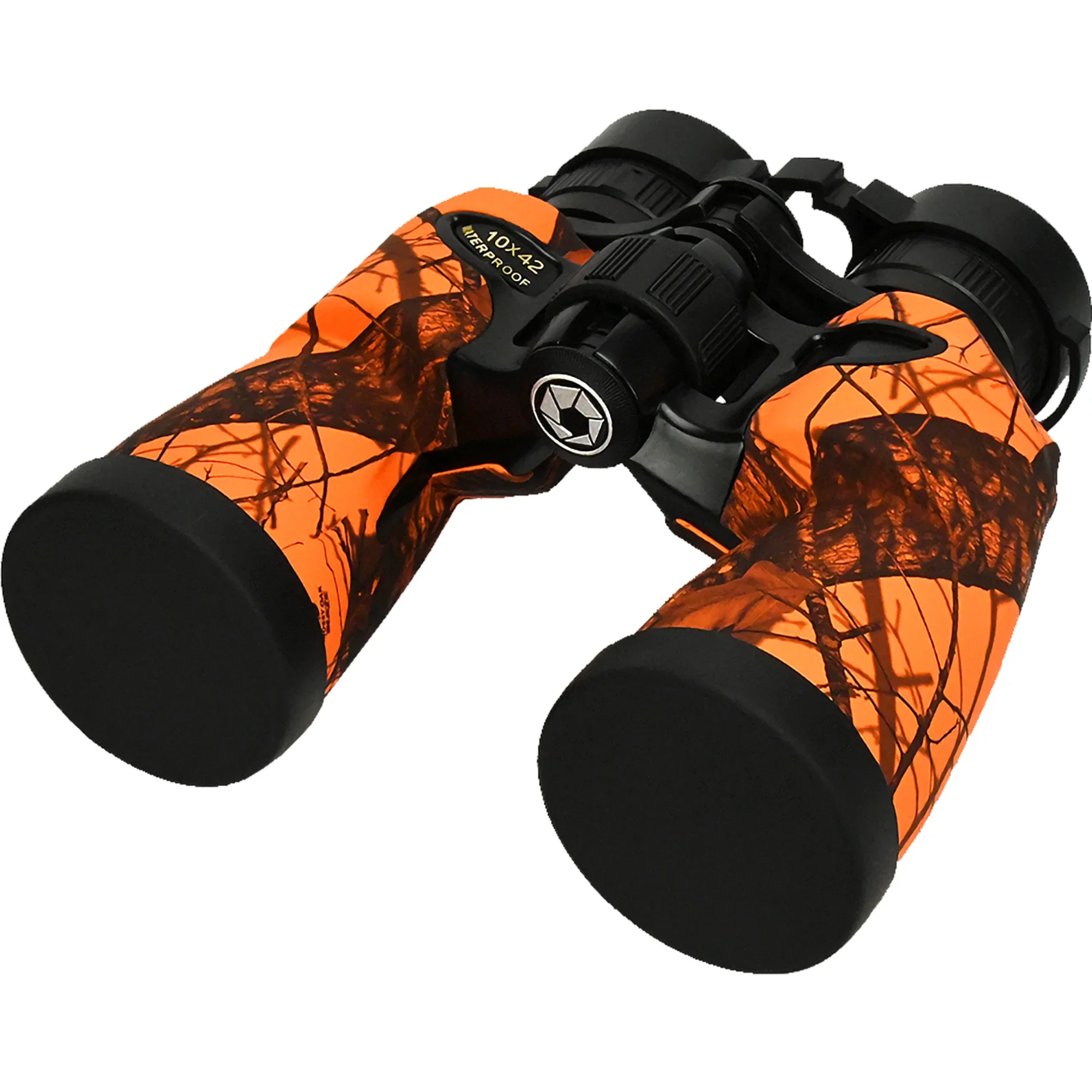 10x42mm Crossover Waterproof Binoculars, Mossy Oak® Blaze® Camo | AB13437 - Image 3