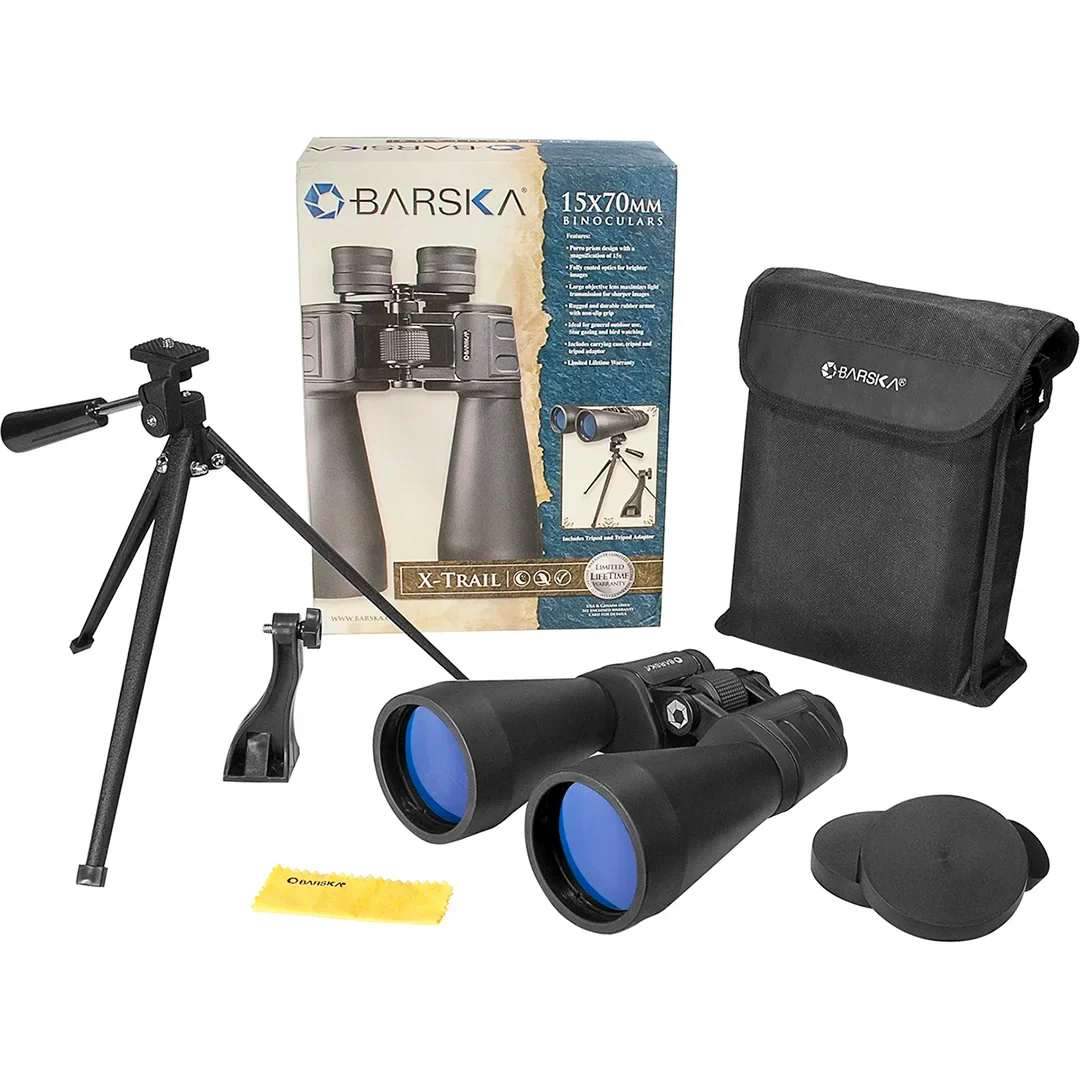 15x70mm X-Trail Binoculars with Table Top Tripod & Adaptor | AB10154 - Image 8
