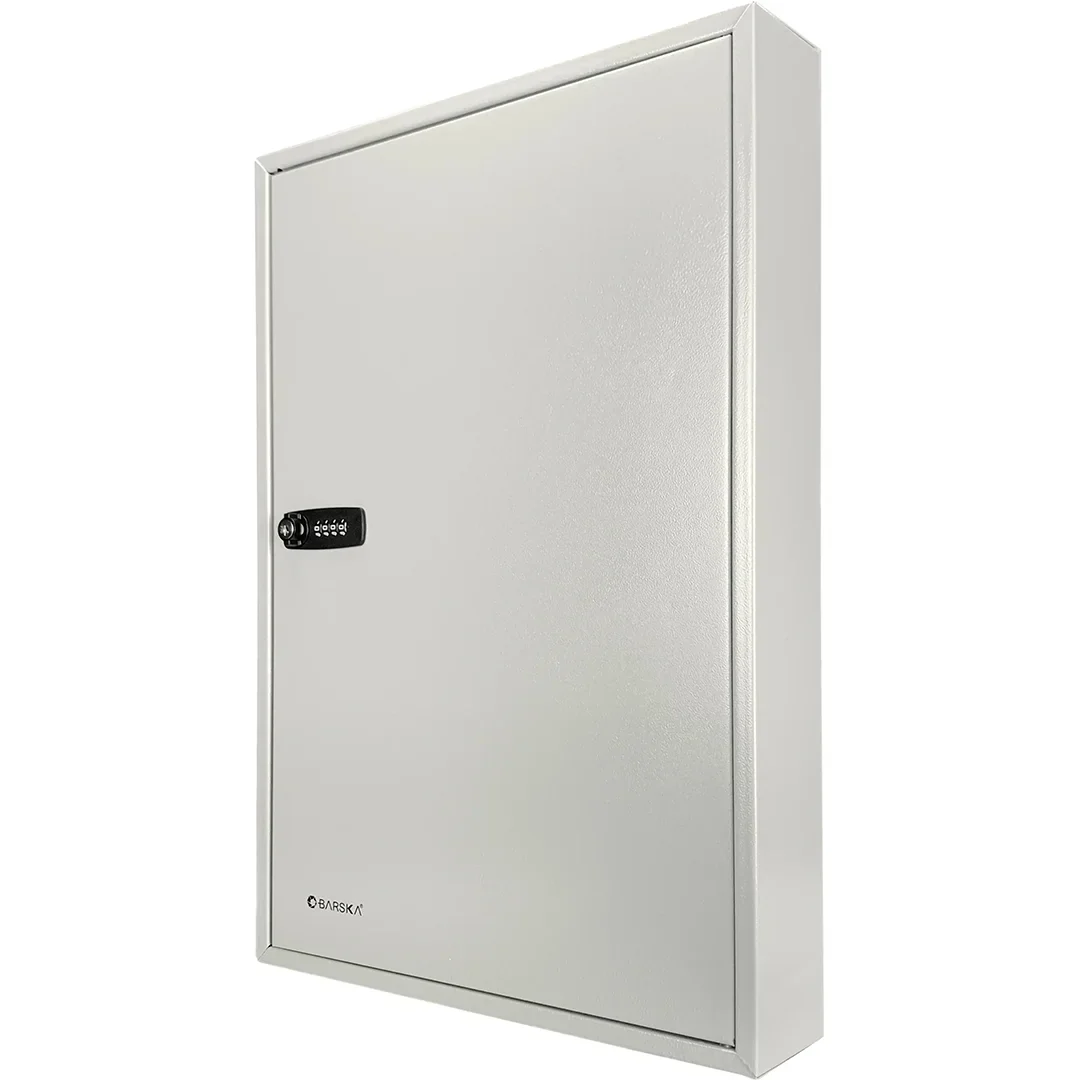 160 Capacity Fixed Position Key Cabinet with Combination & Key Lock, White Tags | CB13602 - Image 2