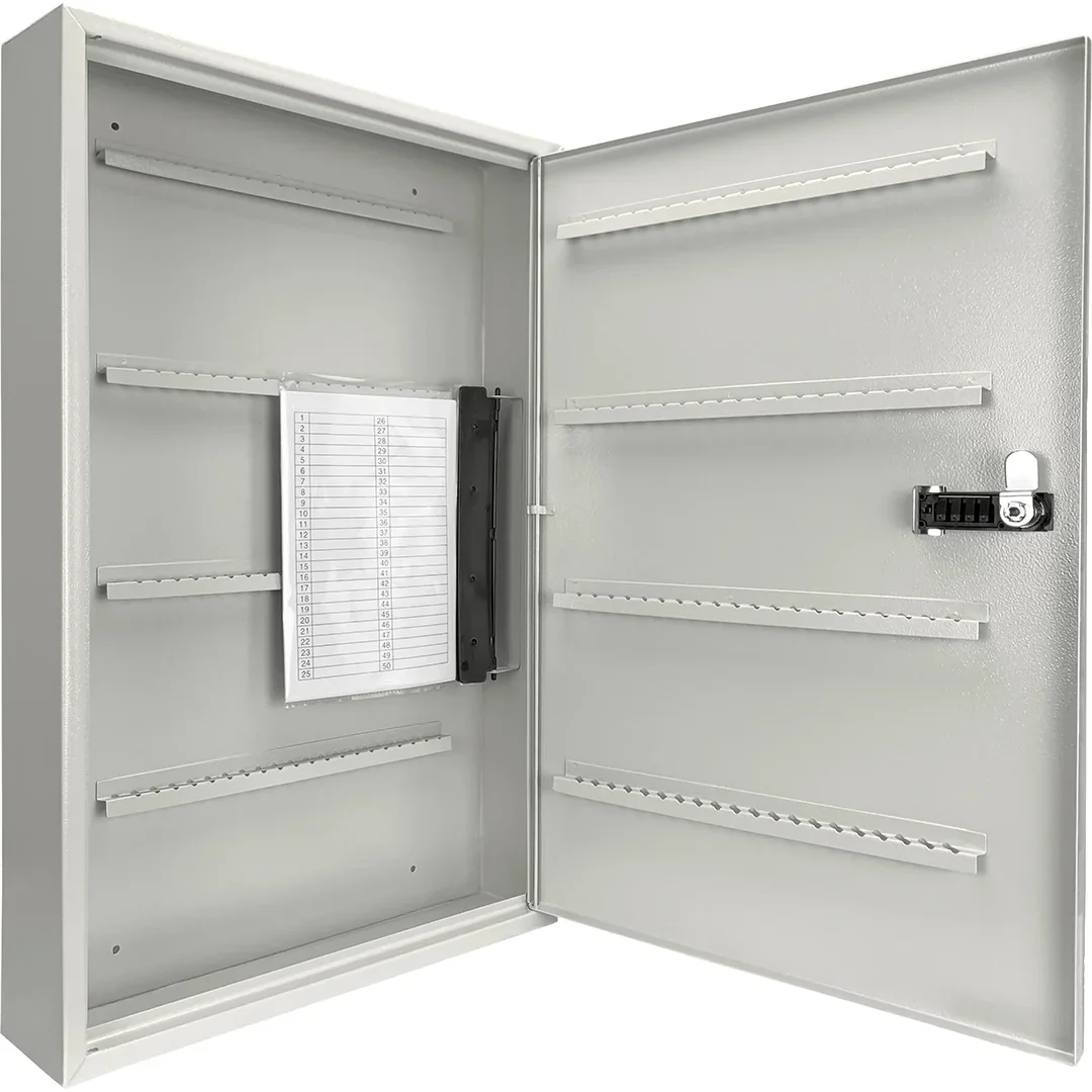 160 Capacity Fixed Position Key Cabinet with Combination & Key Lock, White Tags | CB13602 - Image 5