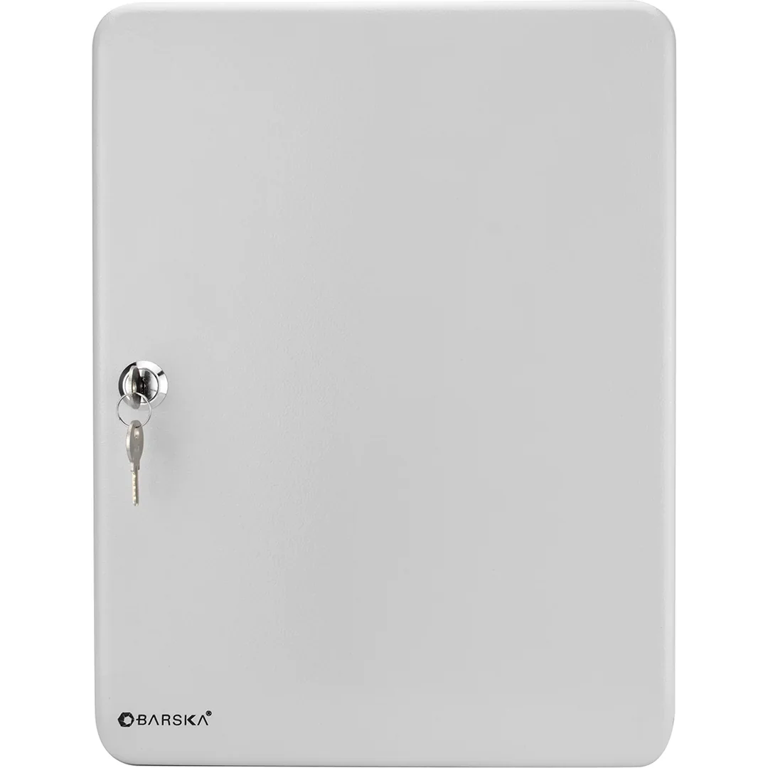 160 Capacity Fixed Position Key Cabinet with Key Lock, Grey | CB12488 - Image 3