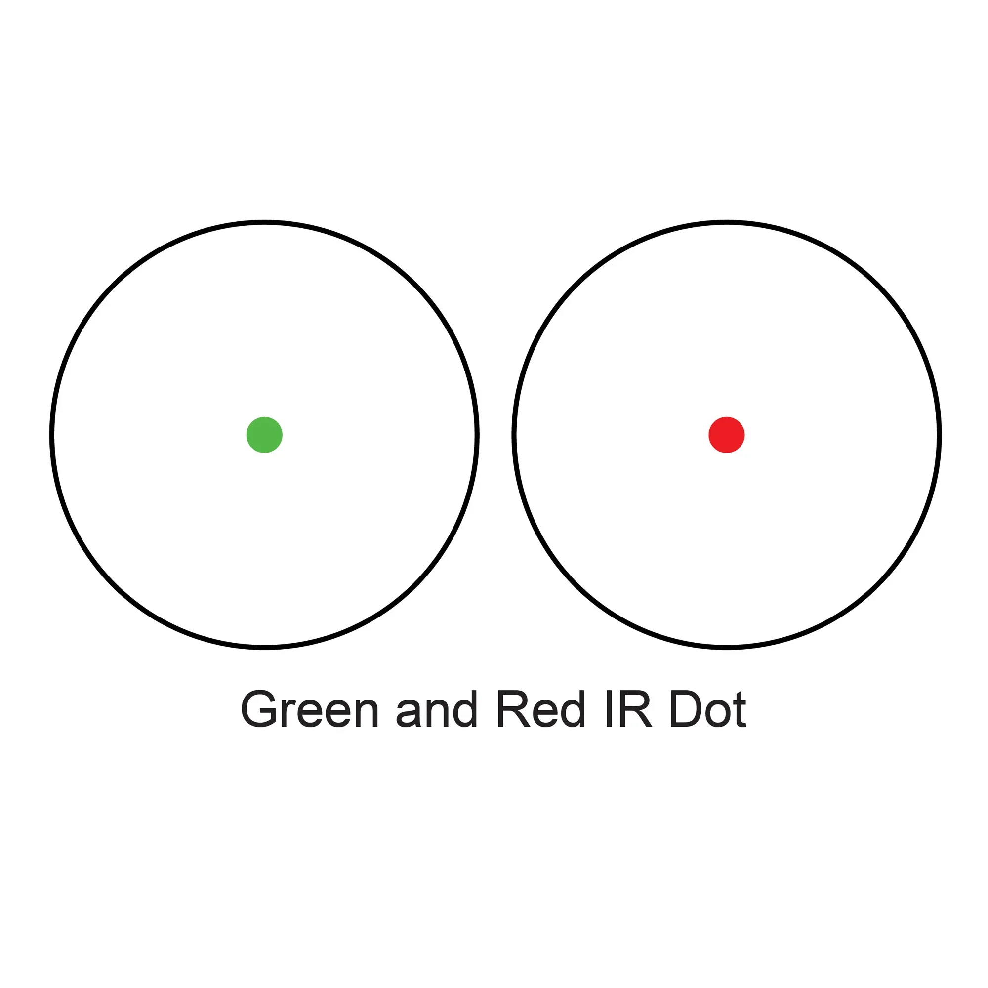 1x30mm Red Dot 7" Red/Green 4 MOA Sight with Mount | AC12144 - Image 2