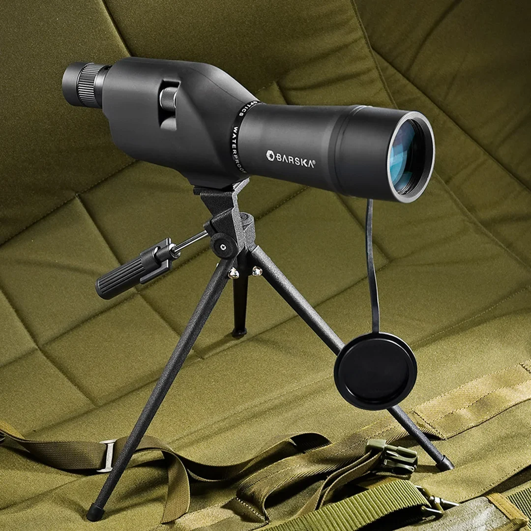20-60x60mm Colorado Waterproof Straight Spotting Scope, Black | CO11502 - Image 11
