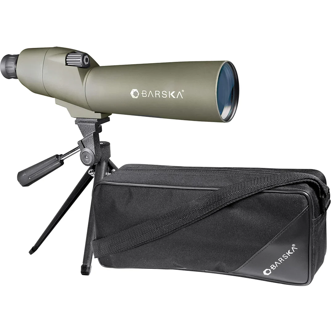 20-60x60mm Colorado Waterproof Straight Spotting Scope, Green | CO11216 - Image 4