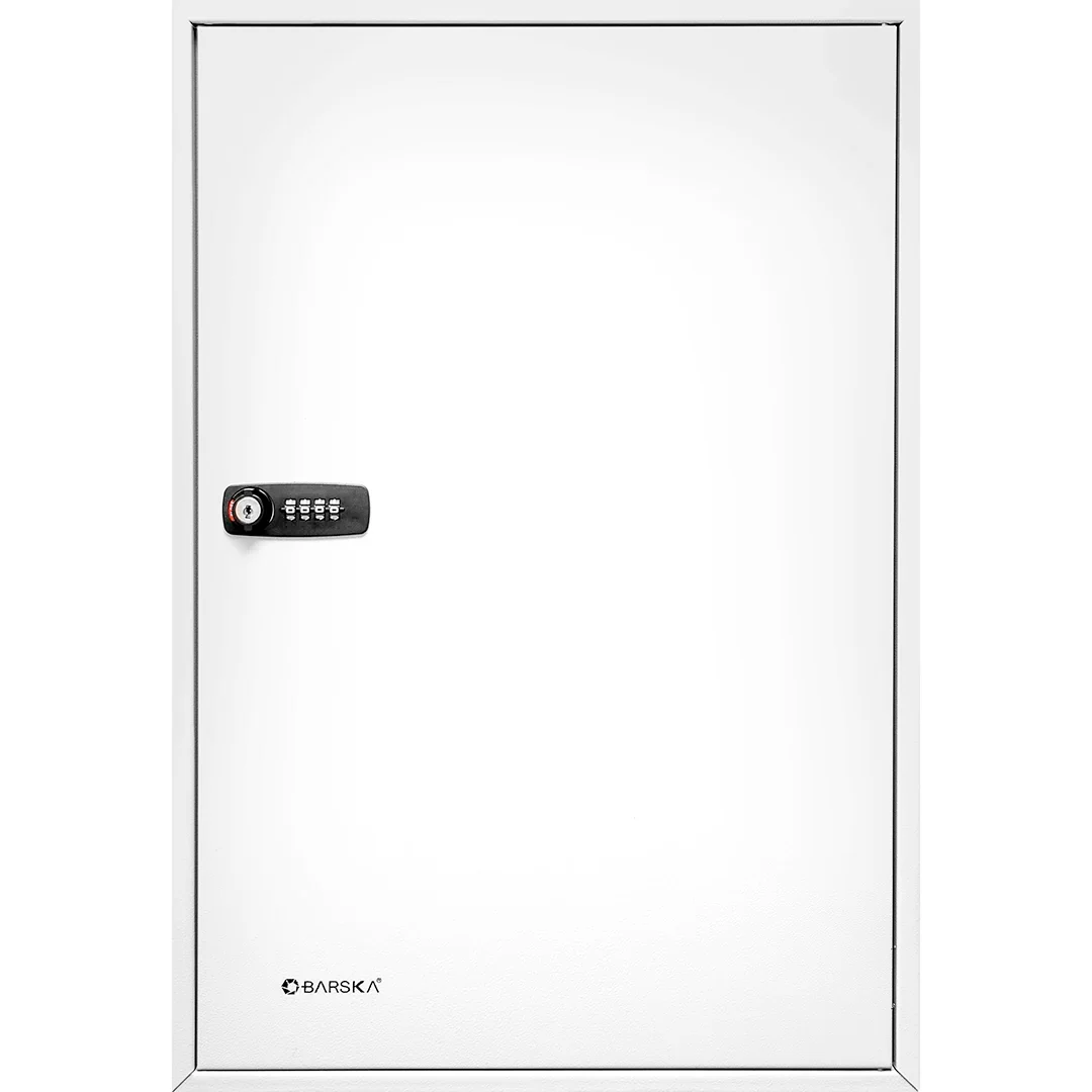 200 Capacity Adjustable Key Cabinet with Combination & Key Lock, Grey | CB13564 - Image 3