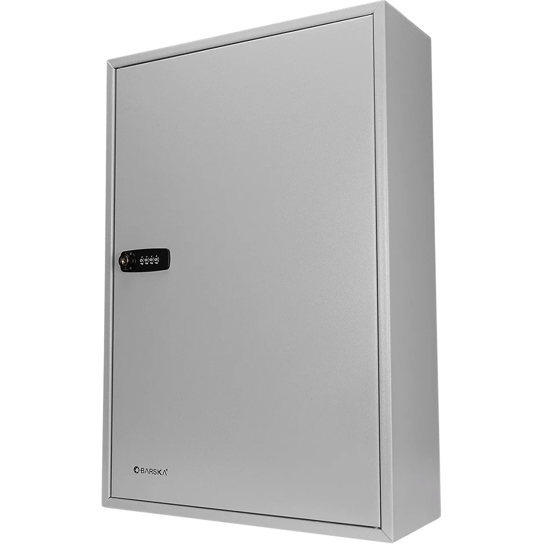 240 Capacity Fixed Position Key Cabinet with Combination & Key Lock, White Tags | CB13600 - Image 2