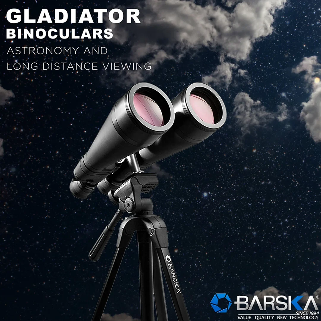 25-125x80mm Gladiator Long Distance Viewing Zoom Binoculars | AB10594 - Image 7