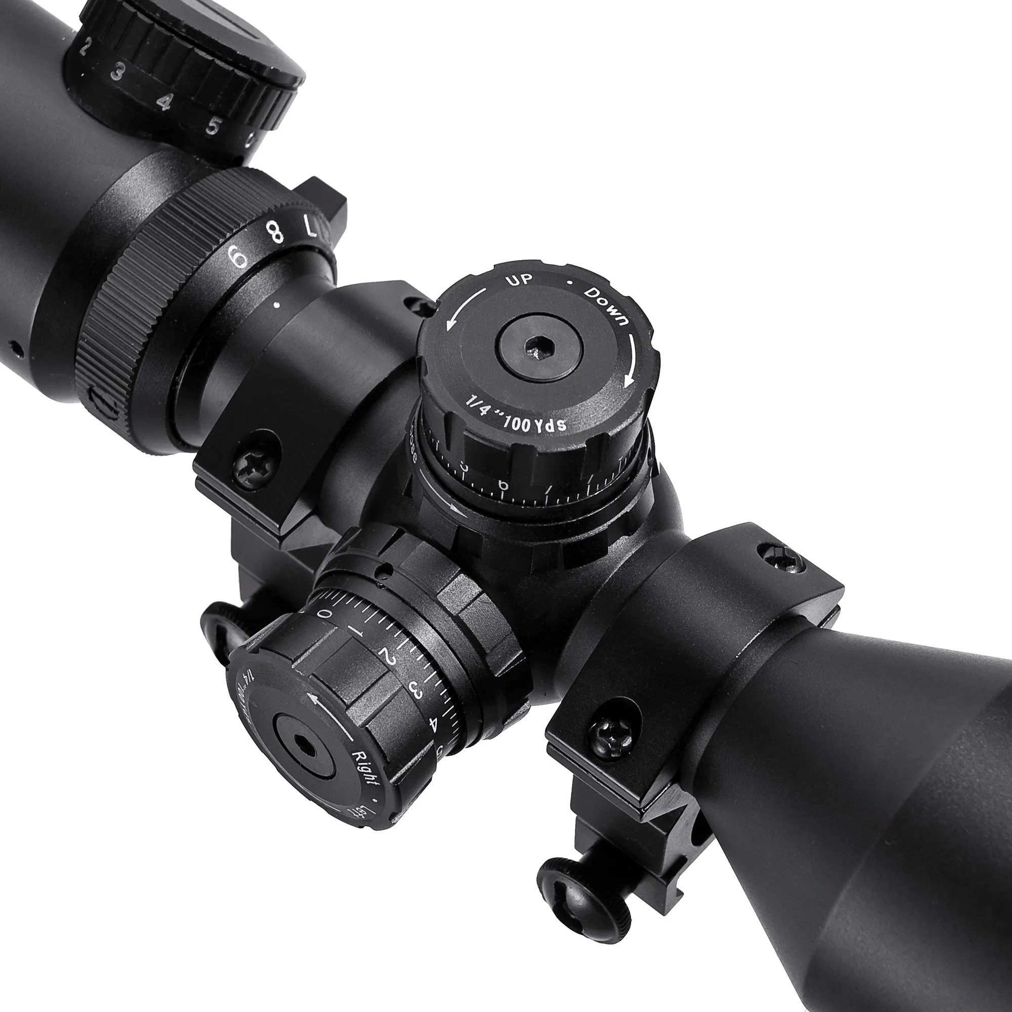 3-9x42mm Sniper IR Mil-Dot Rifle Scope with Rings | AC11668 - Image 6