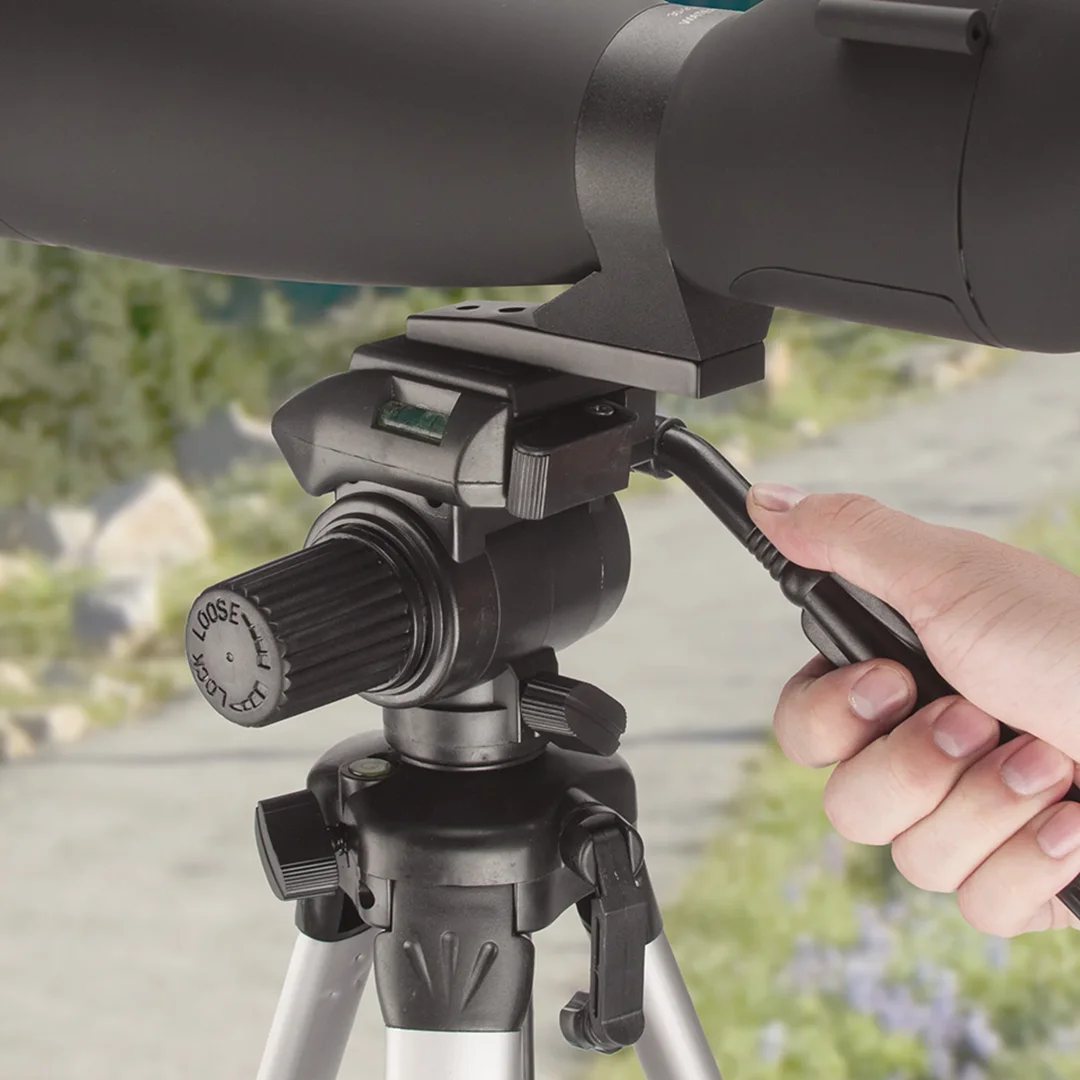 30-90x90mm Colorado Waterproof Straight Spotting Scope with Full Tripod Combo | DA12194 - Image 13