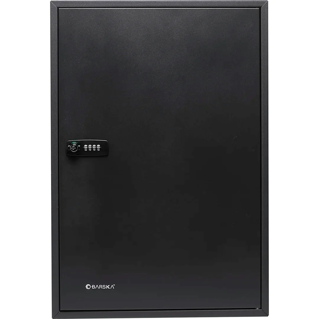300 Capacity Adjustable Key Cabinet with Combination & Key Lock, Black | CB13352 - Image 3