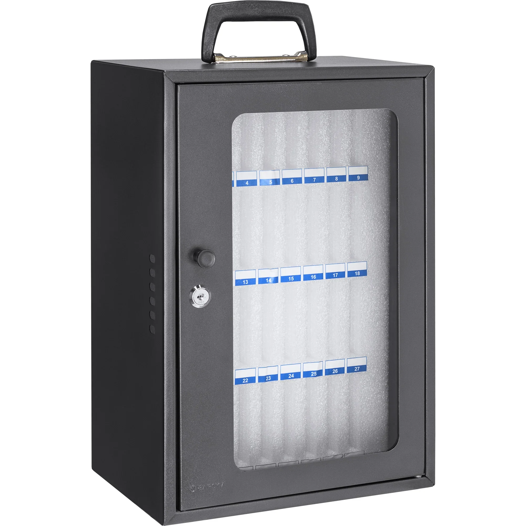 36 Capacity Smartphone Lock Box with Key Lock & Carry Handle | CB14104 - Image 4