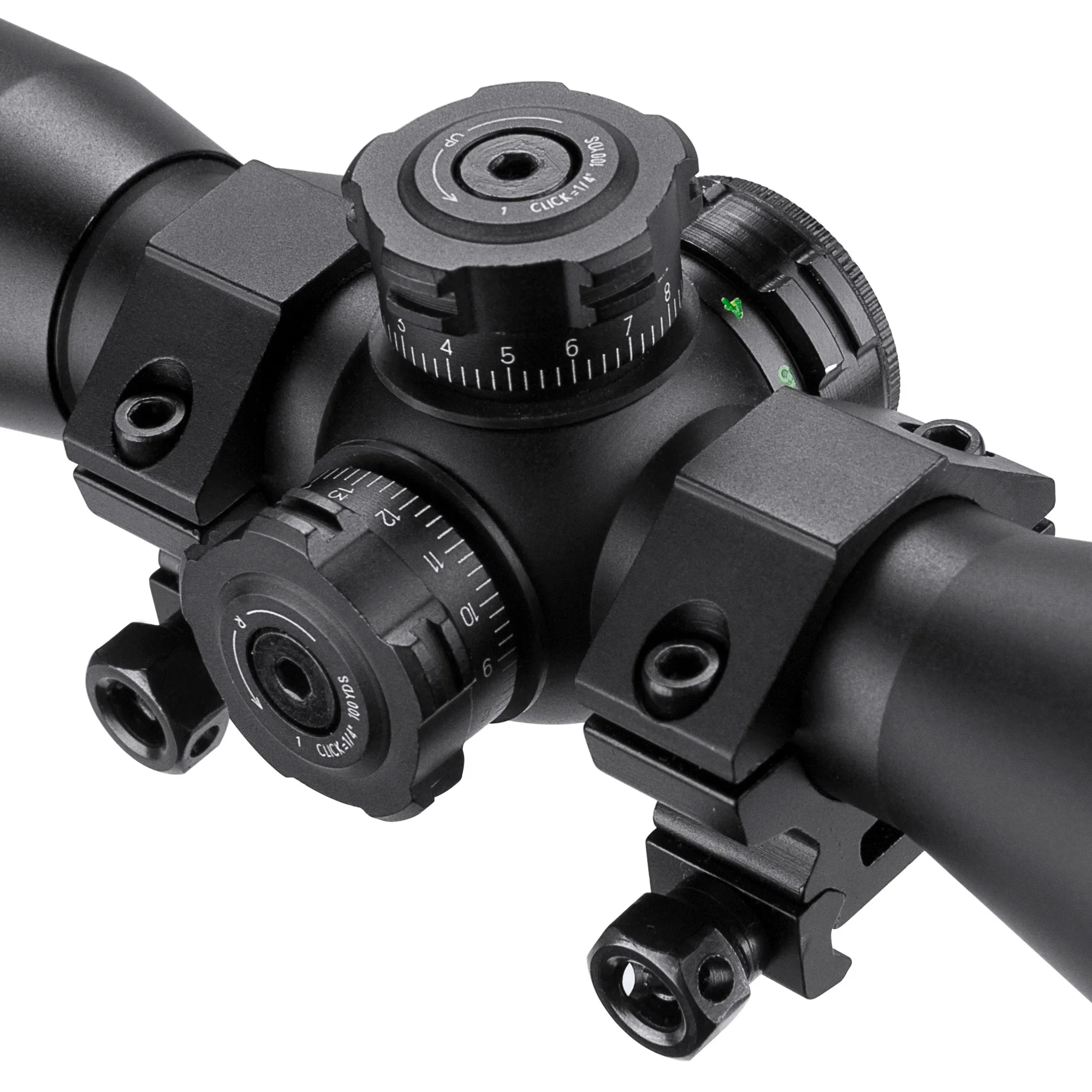 4x32mm Contour External Turret IR Mil-Dot Rifle Scope with Rings | AC11876 - Image 8