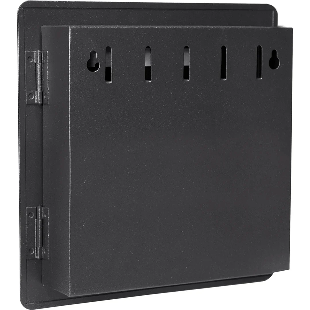 4"x6" 5 Capacity Picture Wall Mount Photo Frame Key Cabinet with Magnetic Lock, Black | CB12374 - Image 3