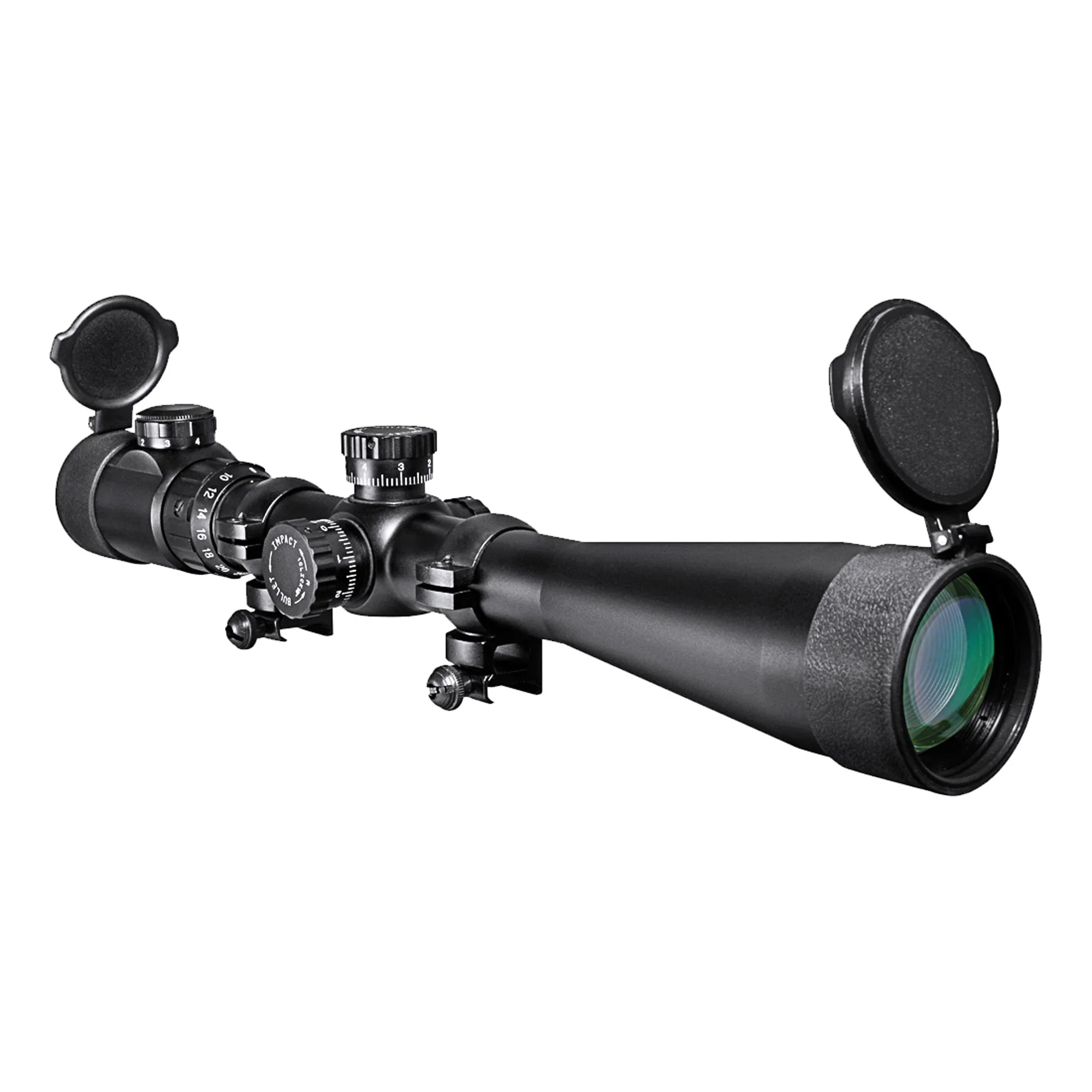 6-24x60mm SWAT IR Mil-Dot Rifle Scope with Rings & Sun Shade | AC10700 - Image 7