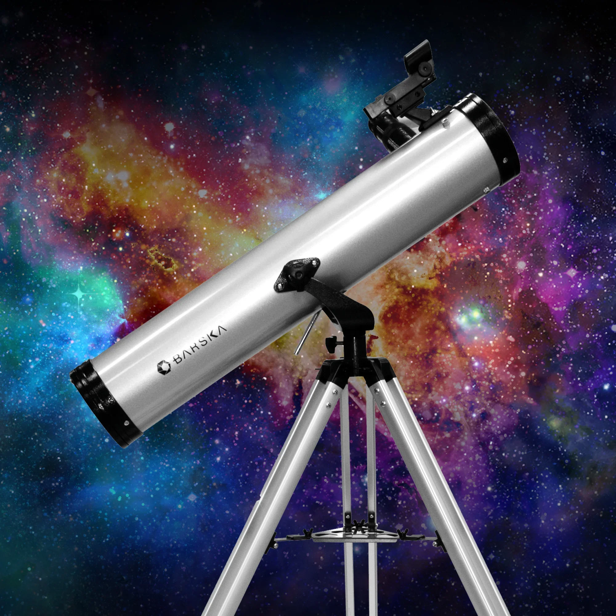70076 - 525 Power Starwatcher Reflector Telescope with Altazimuth Mount | AE10756 - Image 7