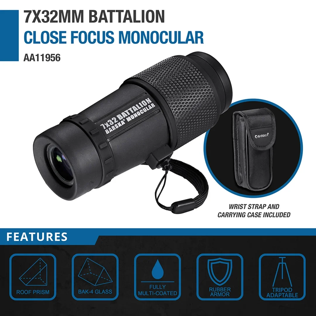 7x32mm Battalion Close Focus Monocular | AA11956 - Image 7