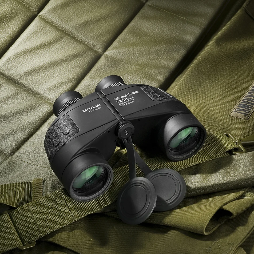 7x50mm Battalion Waterproof Floating Range Finding Reticle Binoculars | AB11610 - Image 8