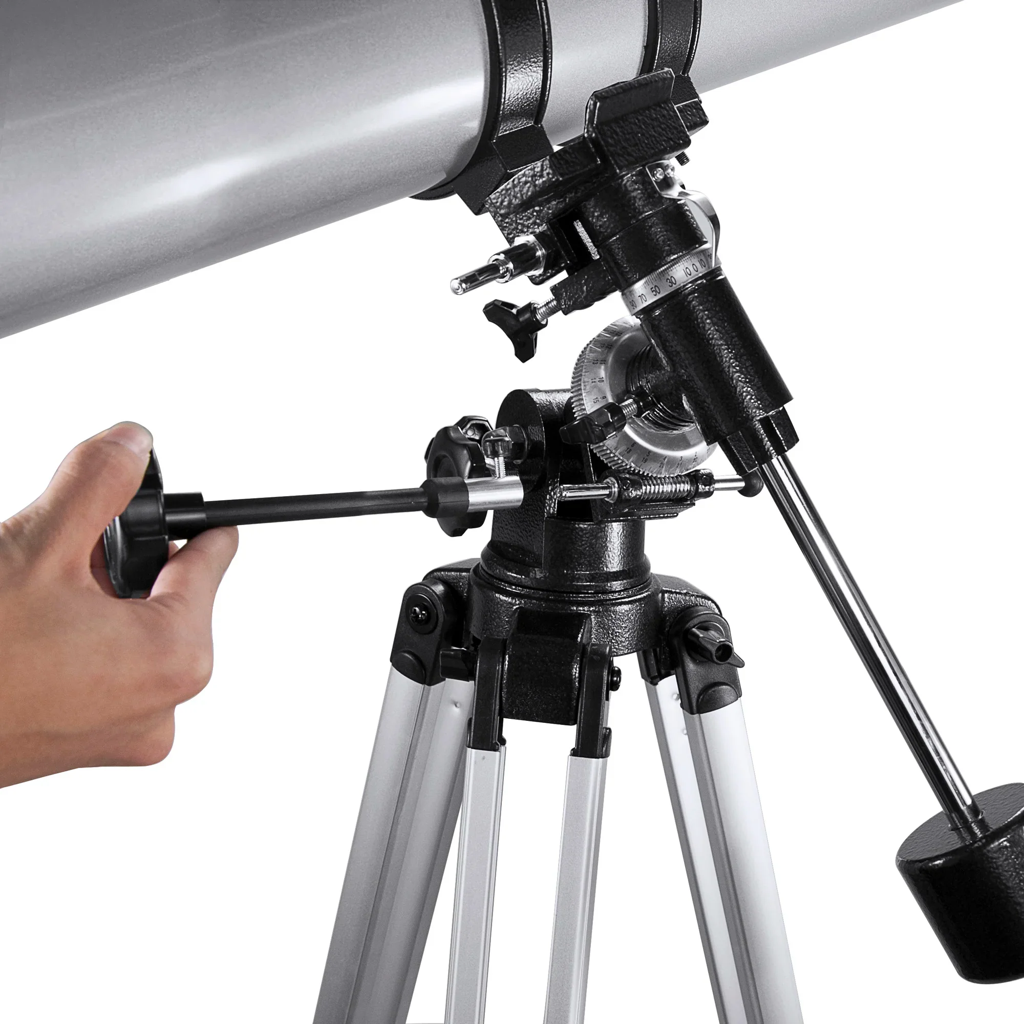 900114 - 675 Power Starwatcher Reflector Telescope with Equatorial Mount | AE10758 - Image 3