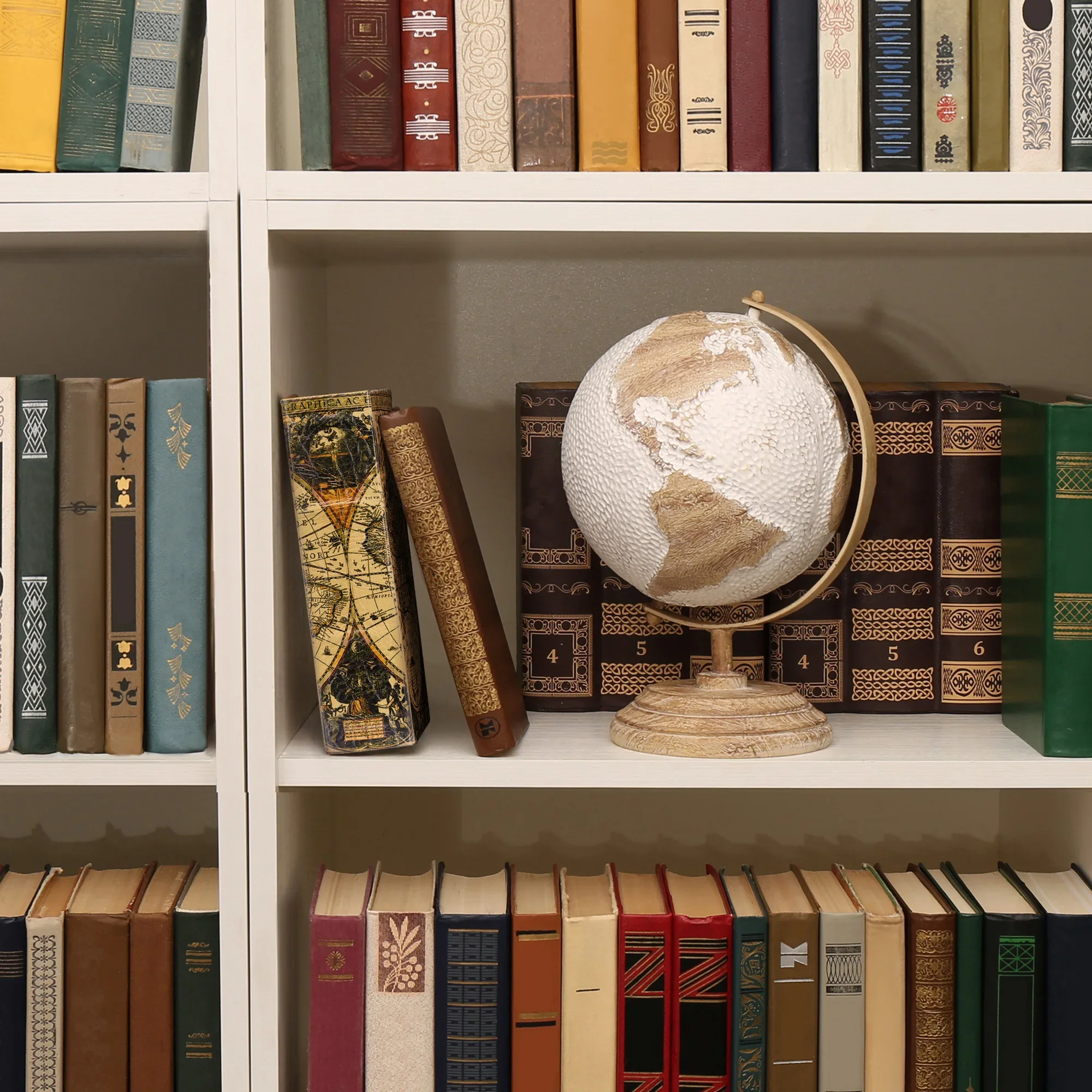 Antique Map Book Lock Box | CB12480 - Image 4