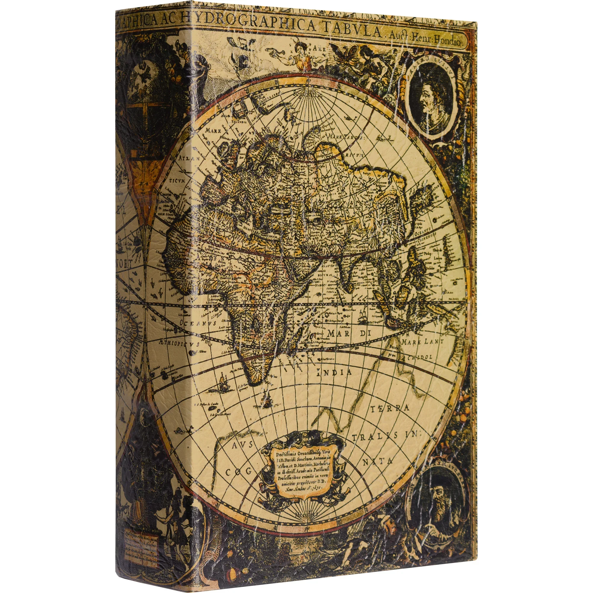 Antique Map Book Lock Box | CB12480 - Image 5