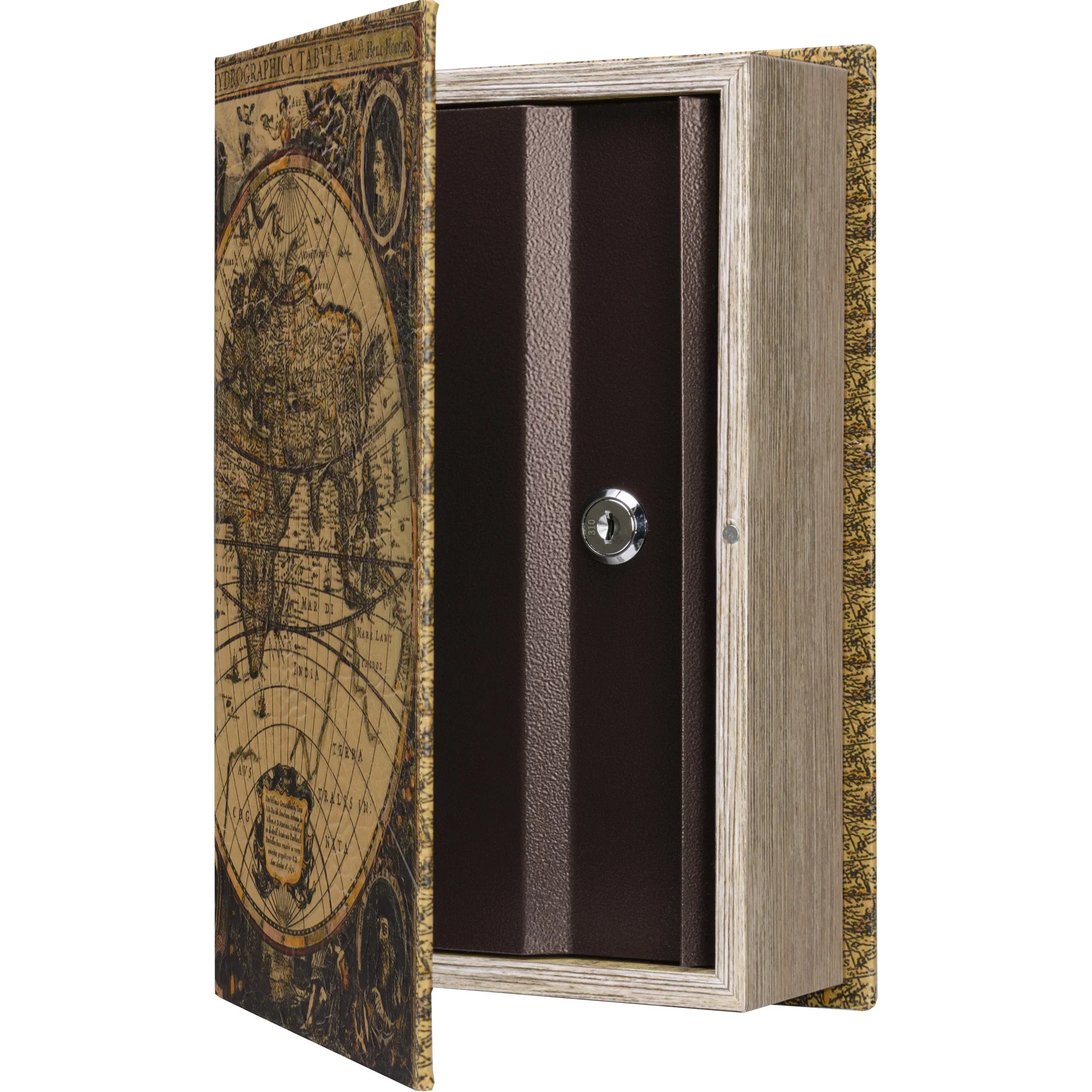 Antique Map Book Lock Box | CB12480 - Image 8