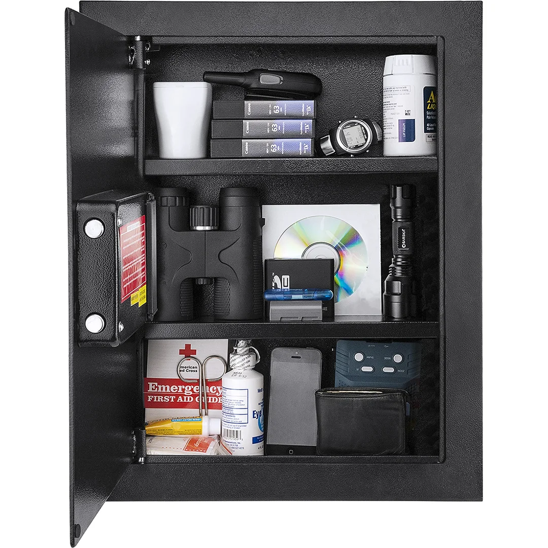 0.52 Cu. ft Black Biometric Wall Safe, Right Opening AX12038 | Left Opening AX13034 - Image 14