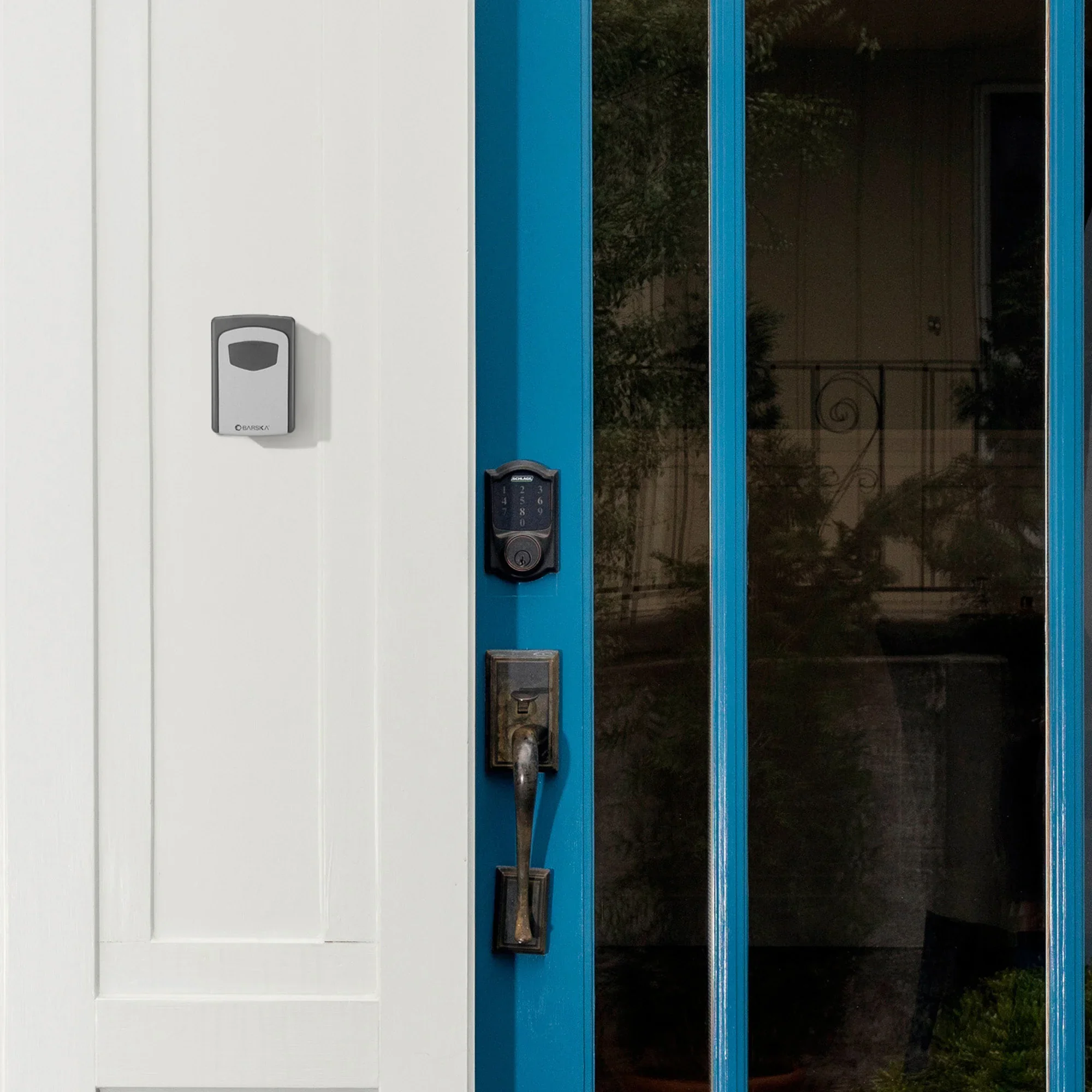 Combination Key Lock Box with Door Hanger and Wall Mount | CB13797 - Image 11