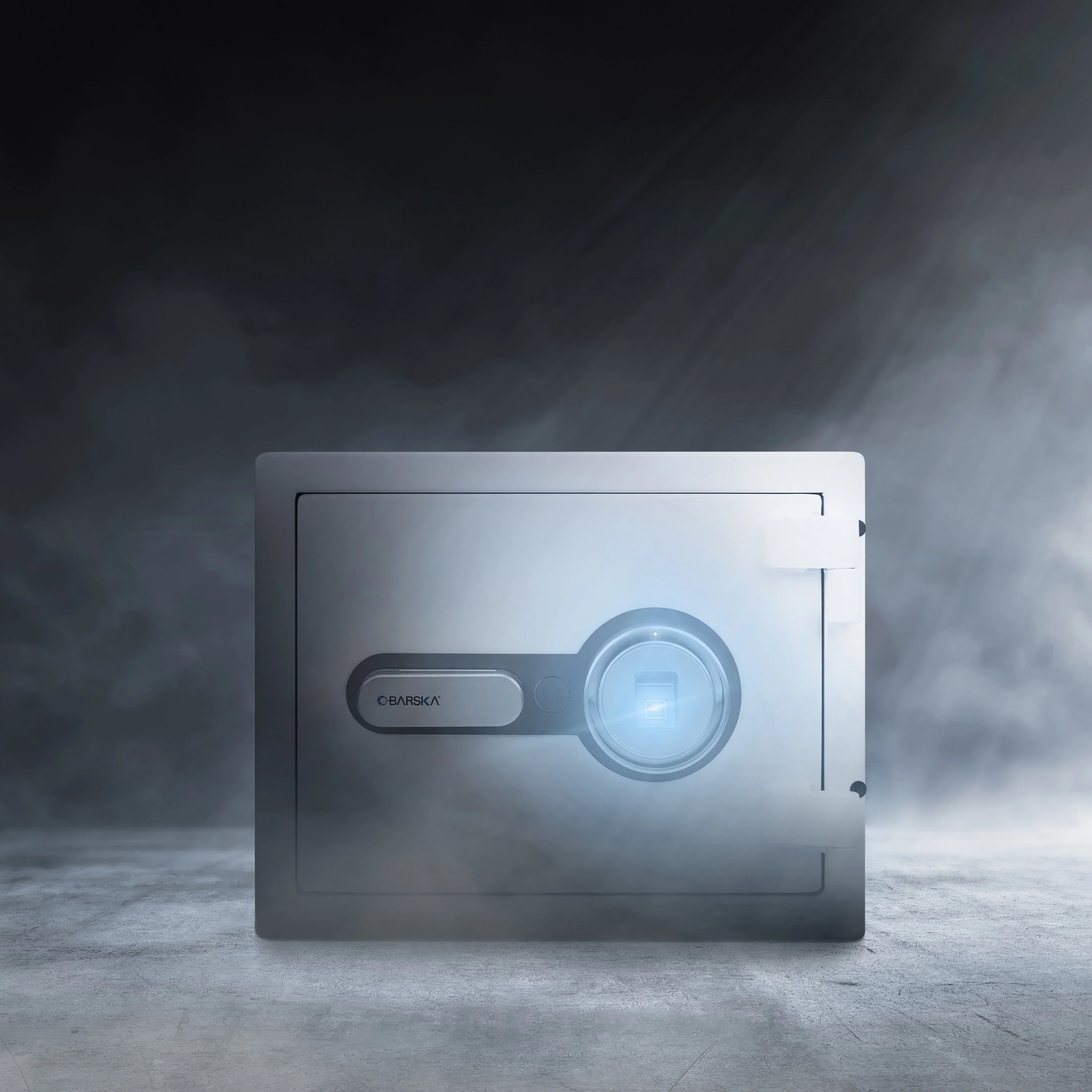0.75 Cu. ft Biometric Fireproof Security Safe, White | AX13738 - Image 10