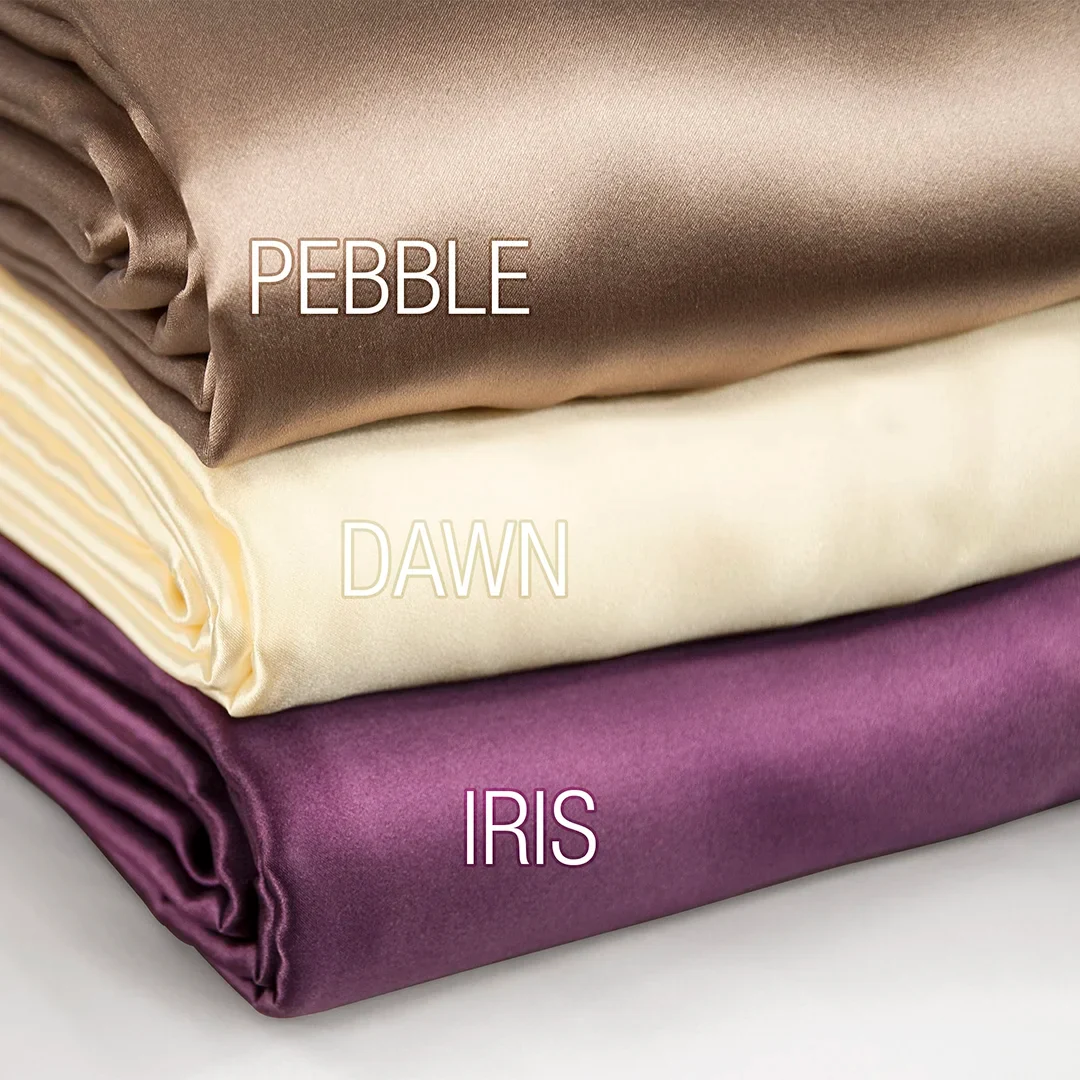 Aus Vio 100% Natural Charmeuse Silk Satin Luxurious Pillowcase, King/California King, Dawn Color | BM12064 - Image 3