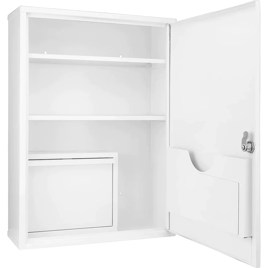 Large Medical Cabinet with Magnetic Dry Erase Pad and Marker | CB12824 - Image 4