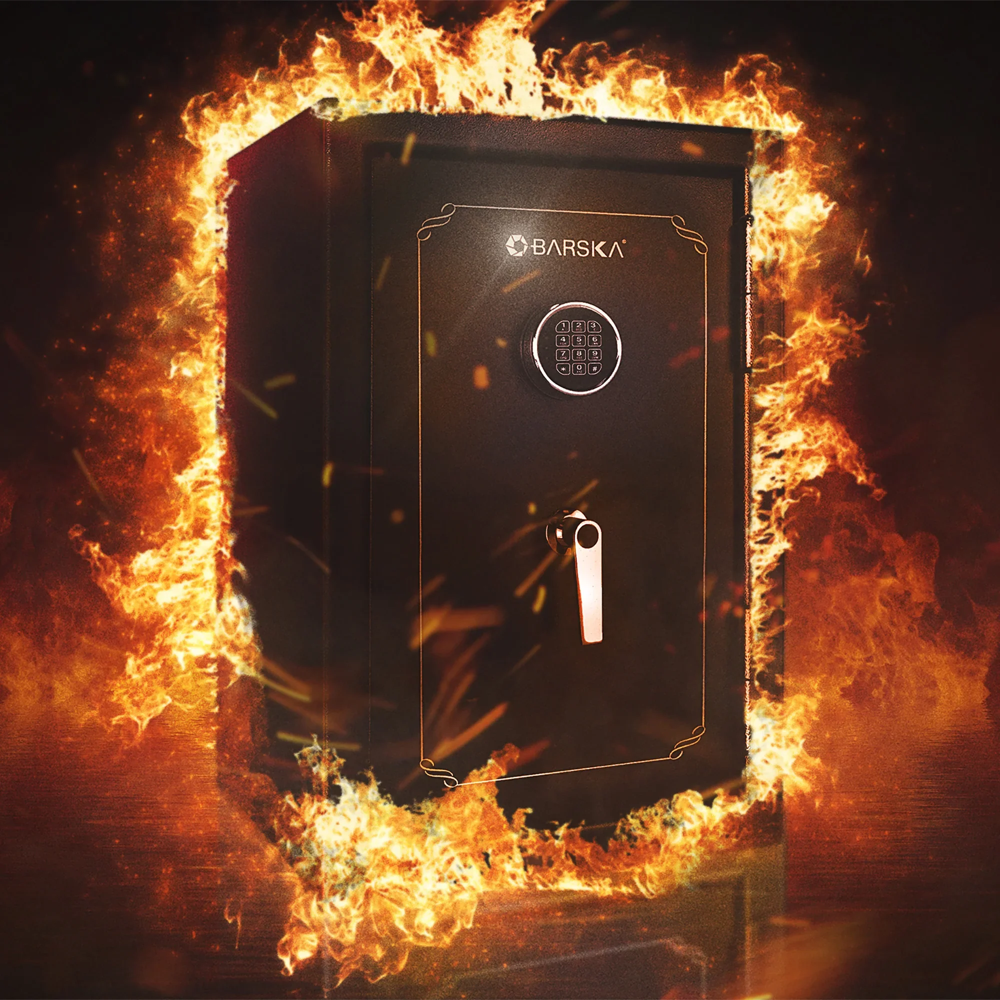 FV400 FireVault Fireproof Keypad Security Safe | AX13102 - Image 8