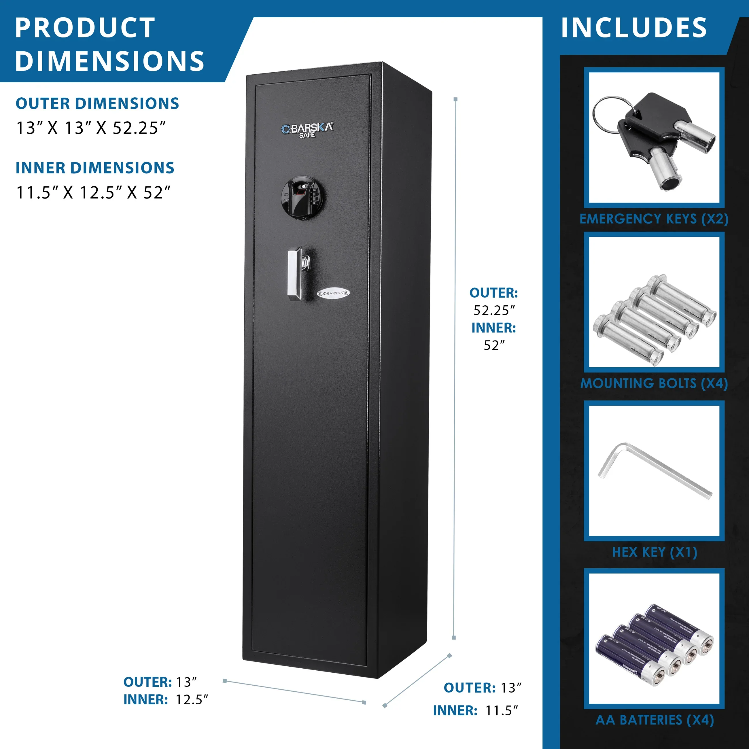 HQ900 Biometric Keypad Safe | AX12752 - Image 5