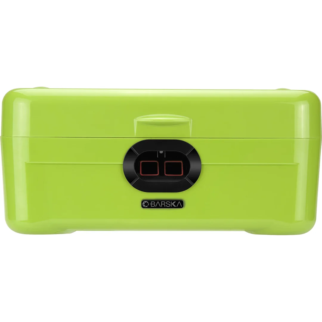 iBOX Portable Dual Access Motion Activated Biometric Secure Storage Lock Box | AX12458 - Image 3