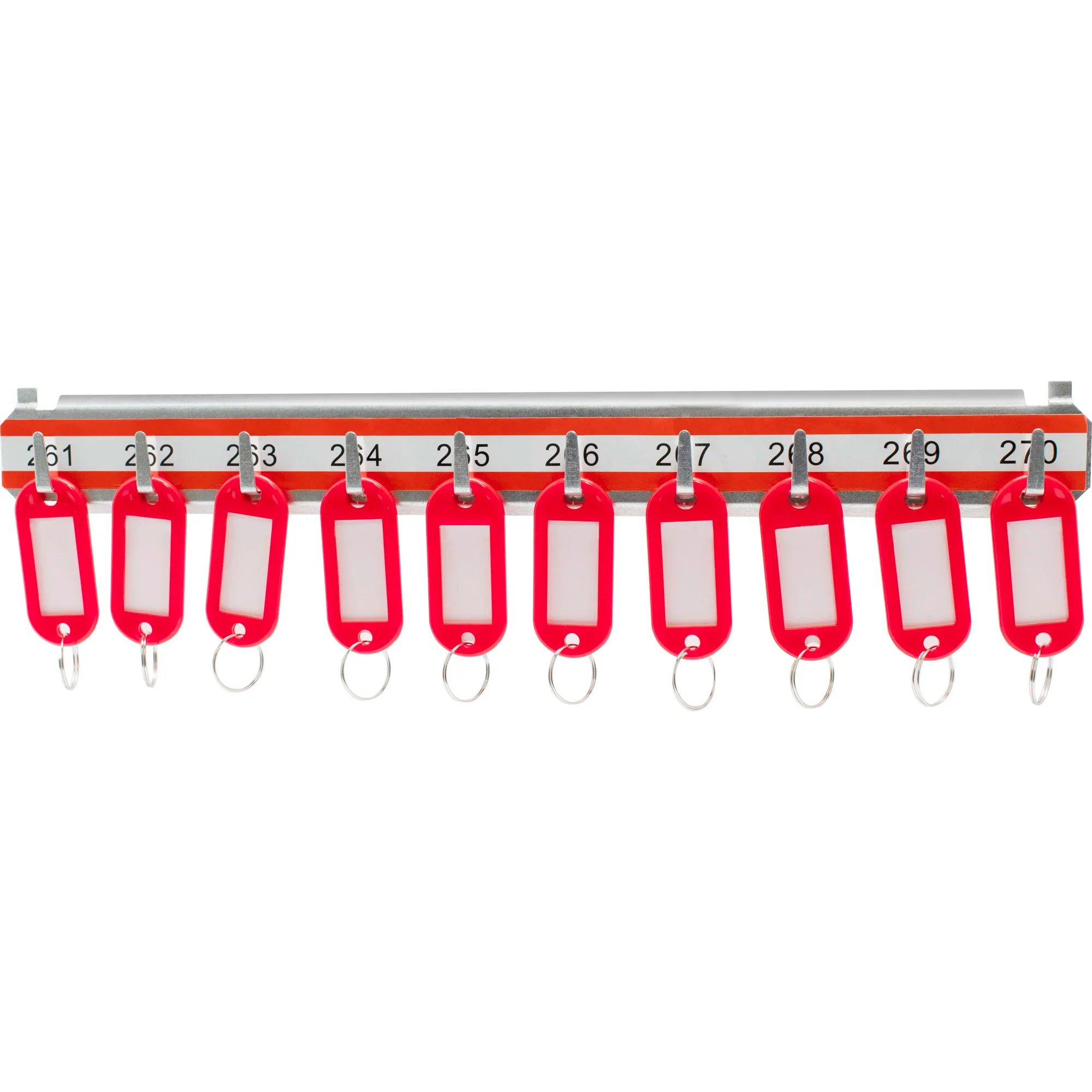 Number 201-300 Labeled Key Racks with Hooks for Adjustable Key Cabinets | AF13686 - Image 3