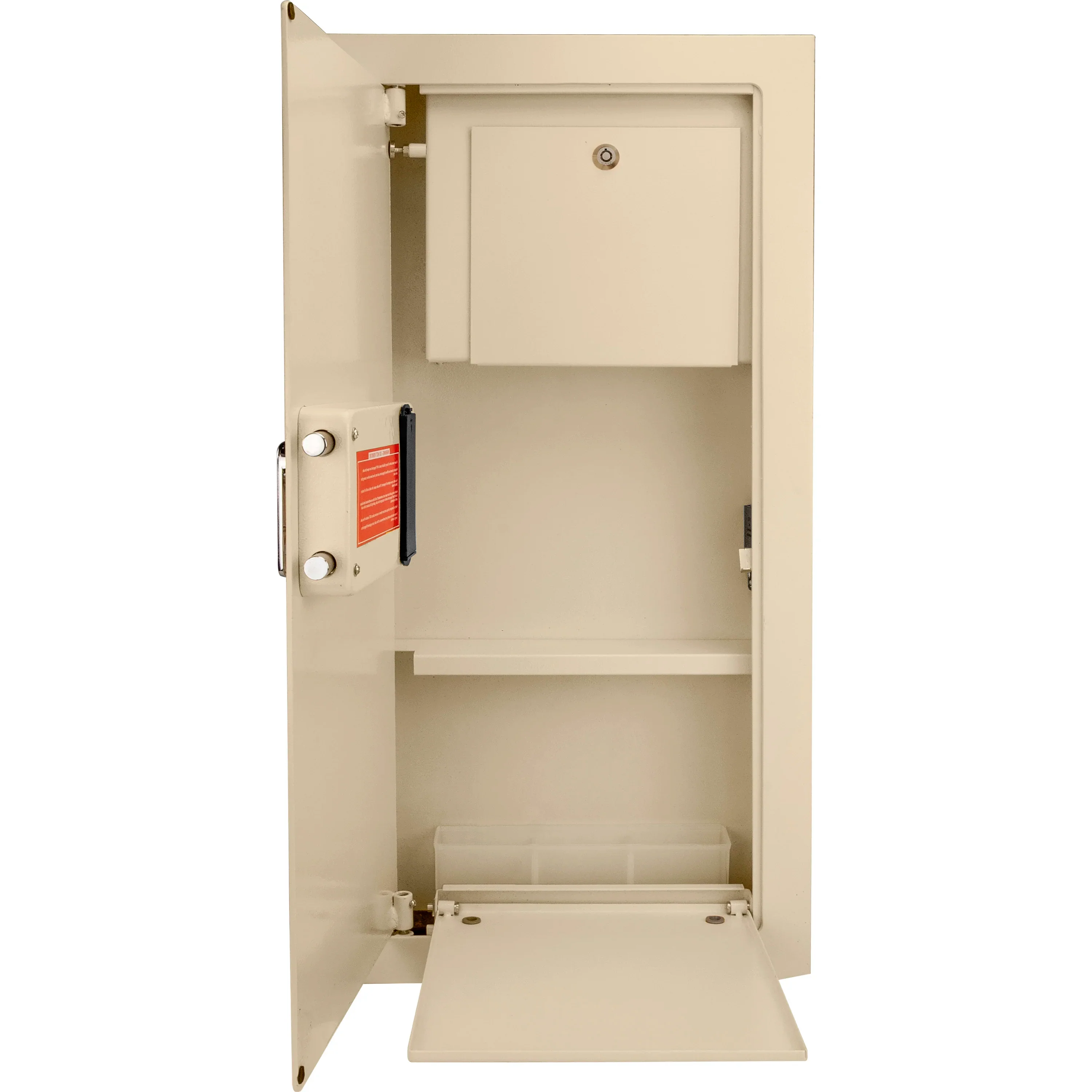 Large Beige Biometric Wall Safe, Right Opening  AX12408 | Left Opening AX12880 - Image 15