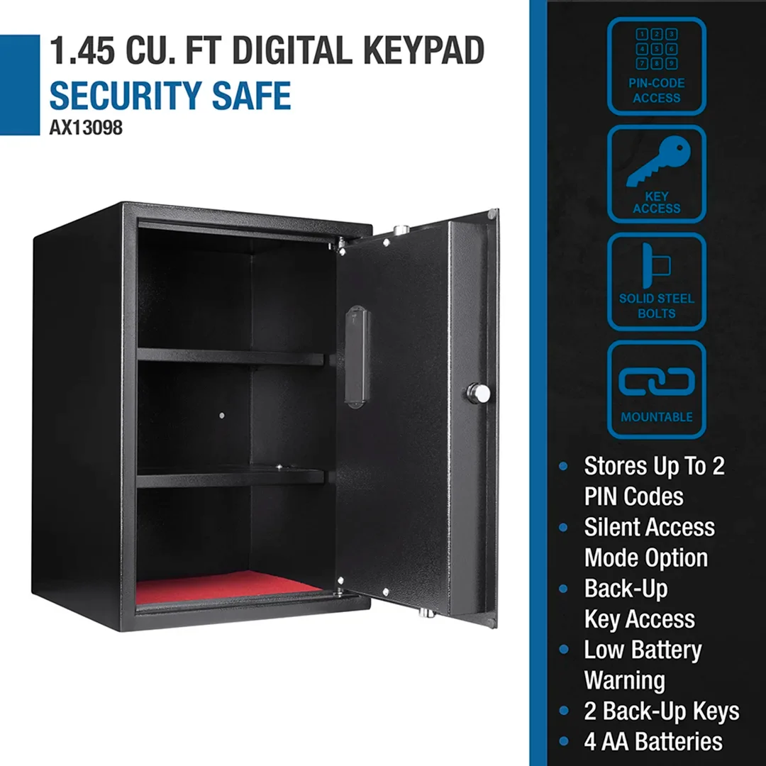 1.45 Cu. ft Digital Keypad Security Safe | AX13098 - Image 8